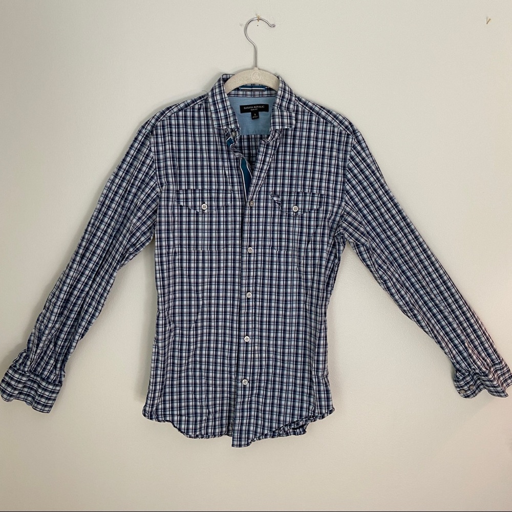 Banana Republic Slim Fit Button Down Shirt